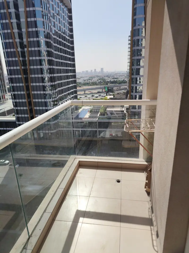 Balcony overlooking Business Bay
