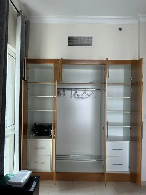 Large built-in wardrobe